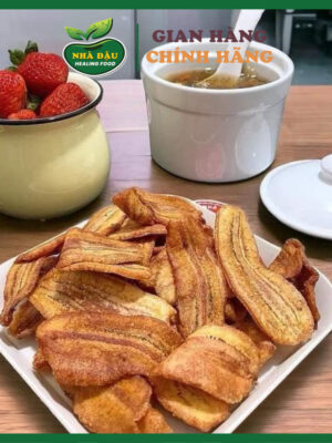 Chuối Sấy Mộc Không Đường 110g – Ngọt Tự Nhiên, Ngon Thơm Từ Thiên Nhiên