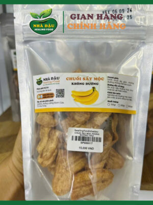 Chuối Sấy Mộc Không Đường 110g – Ngọt Tự Nhiên, Ngon Thơm Từ Thiên Nhiên