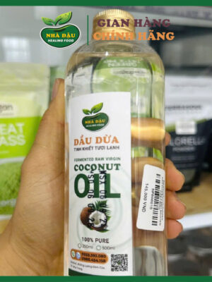 Dầu Dừa Ép Lạnh Nguyên Chất 100% - Tinh Khiết Và Đa Dụng
