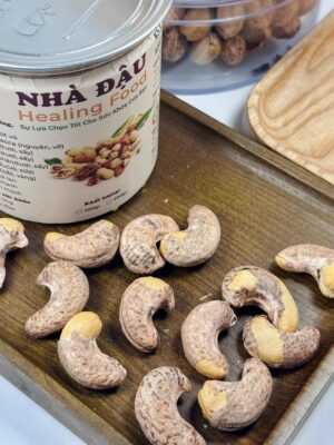 Hạt Điều Rang Muối A Cồ - Vị Ngon Giòn, Bổ Dưỡng Tự Nhiên - Healing Food Nhà Đậu