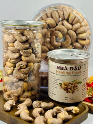 Hạt Điều Rang Muối A Cồ - Vị Ngon Giòn, Bổ Dưỡng Tự Nhiên - Healing Food Nhà Đậu