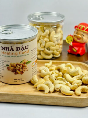Hạt Điều Sấy Nguyên Vị, Nguyên Hạt - Thơm Ngon Tự Nhiên - Healing Food Nhà Đậu