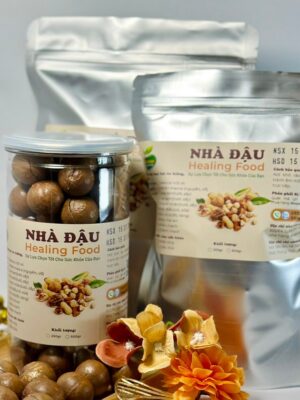 Hạt Macca Sấy Nứt Vỏ - Nguyên Chất, Bổ Dưỡng Tự Nhiên - Healing Food Nhà Đậu
