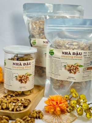 Nhân Hạt Óc Chó Vàng Sấy Chín Nguyên Chất - Bổ Dưỡng Tự Nhiên - Healing Food Nhà Đậu