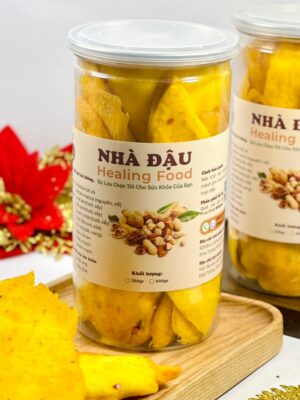 Xoài Sấy Dẻo Muối Ớt Không Đường Healing Food Nhà Đậu - Hương Vị Đặc Biệt, Tốt Cho Sức Khỏe